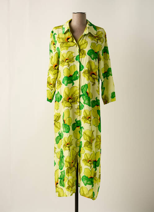 Rochie lungă galben SIGNE NATURE femeie