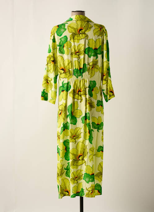 Rochie lungă galben SIGNE NATURE femeie