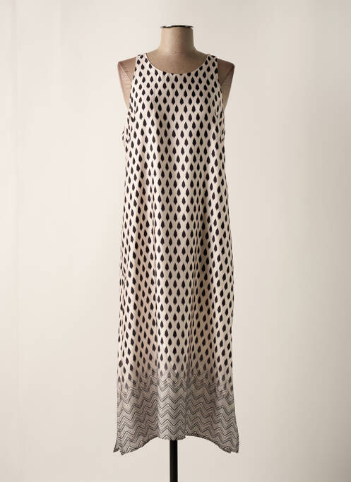 Rochie lungă bej ANDAM femeie