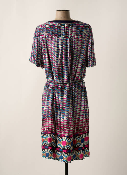 Rochie midi roz CHRISTINE LAURE femeie