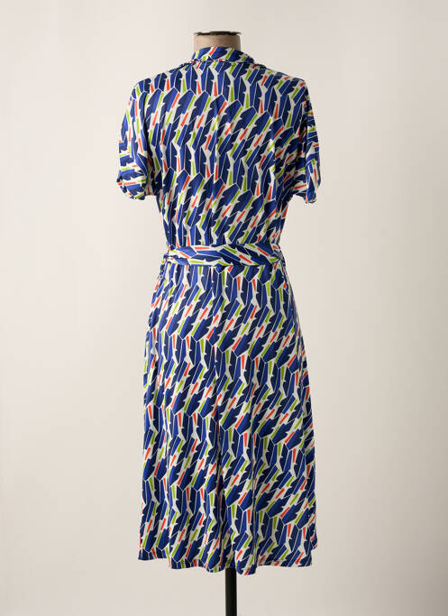 Rochie midi albastru SCORZZO femeie