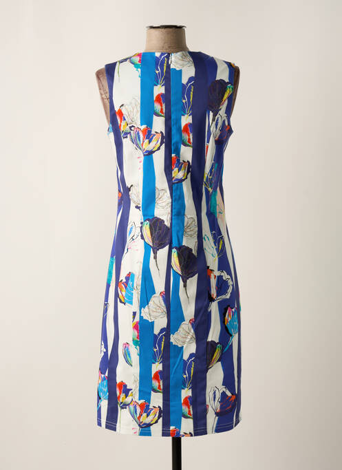 Rochie midi albastru FRANCE RIVOIRE femeie