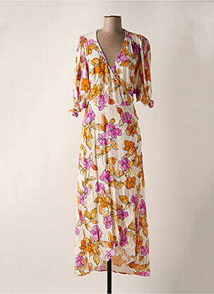 Rochie lungă bej FABIENNE CHAPOT femeie