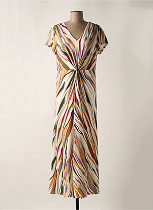 Rochie lungă bej K-DESIGN femeie