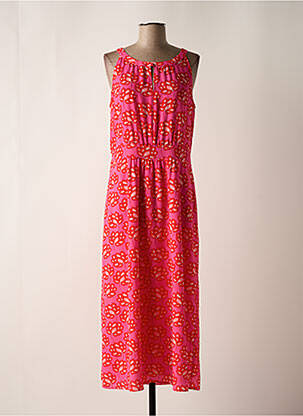 Rochie lungă roz SIGNE NATURE femeie