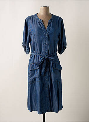 Rochie midi albastru CREAM femeie