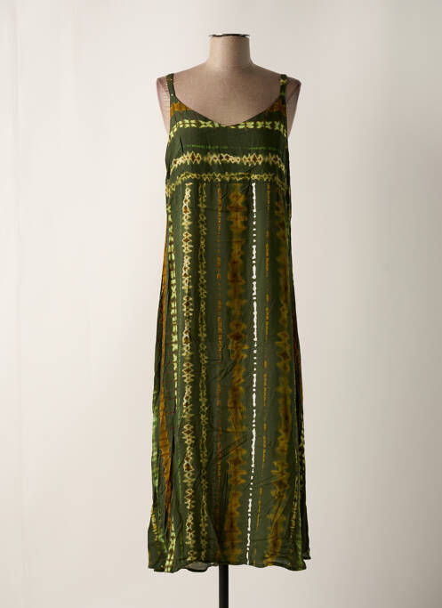 Rochie lungă verde DIPLODOCUS femeie