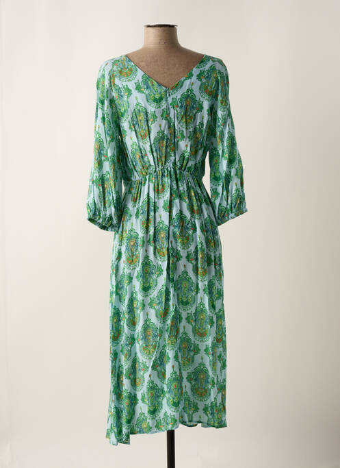 Rochie lungă albastru IVKO femeie