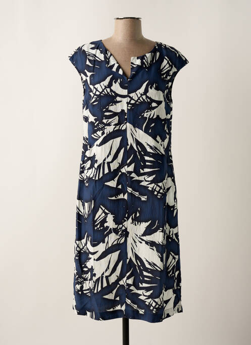 Rochie midi albastru ORTO BOTANICO femeie