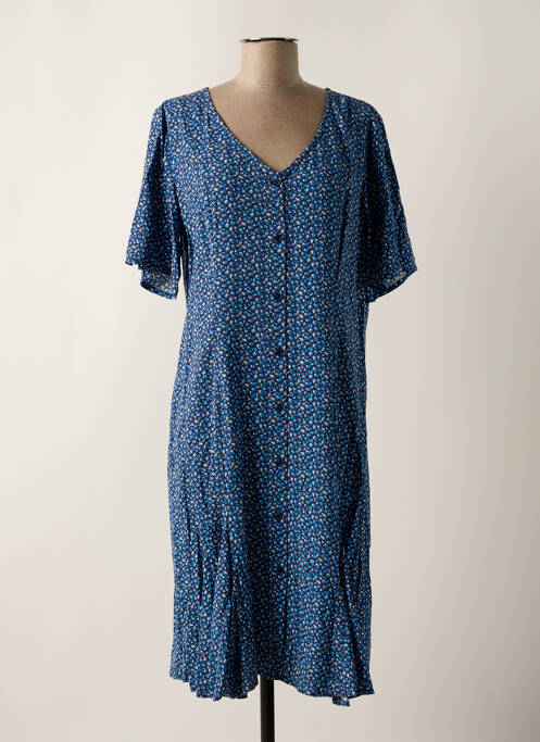 Rochie midi albastru CREAM femeie