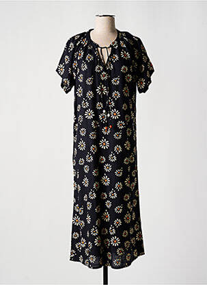 Rochie lungă negru DIPLODOCUS femeie