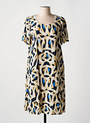 Rochie midi bej SIGNE NATURE femeie