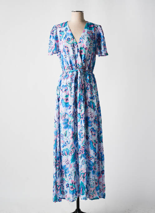 Rochie lungă albastru C'EST BEAU LA VIE femeie