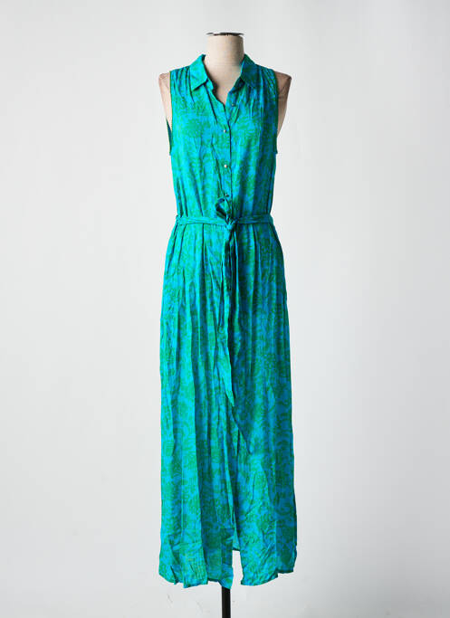 Rochie lungă albastru EVA KAYAN femeie