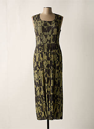 Rochie lungă verde LEO & UGO femeie