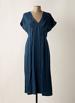 Rochie midi albastru ANDAM femeie