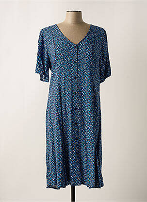 Rochie midi albastru CREAM femeie