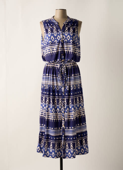 Rochie lungă albastru K-DESIGN femeie