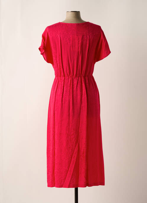 Rochie midi roz ANDAM femeie