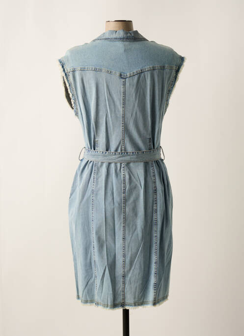 Rochie midi albastru EVA KAYAN femeie