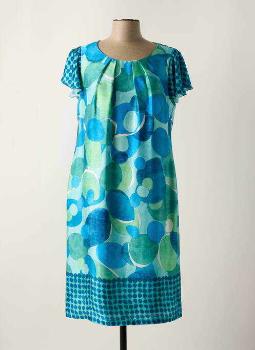 Rochie midi albastru ESTEL COLLECTION femeie