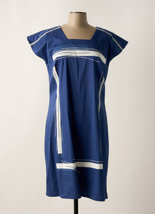 Rochie midi albastru MERI & ESCA femeie