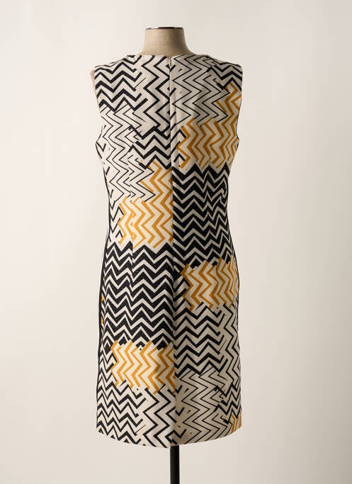 Rochie midi galben MERI & ESCA femeie