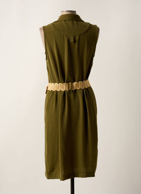 Rochie midi verde TINTA STYLE femeie