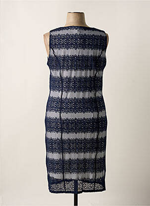 Rochie midi fără mâneci fără mâneci albastru GREGORY PAT femeie