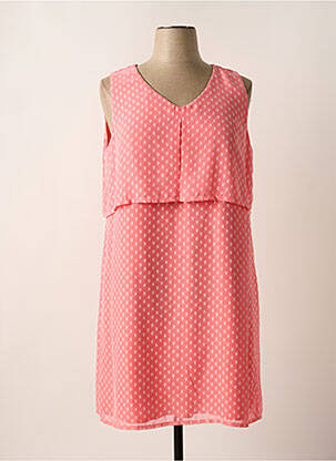 Rochie midi roz PAUSE CAFE femeie