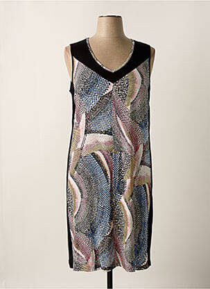 Rochie midi negru FRANCE RIVOIRE femeie