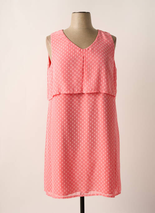 Rochie midi roz PAUSE CAFE femeie