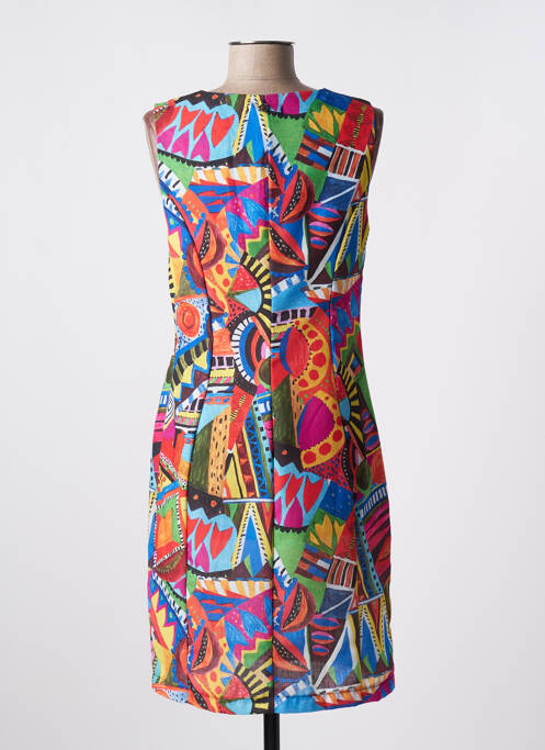 Rochie midi portocaliu MALOKA femeie