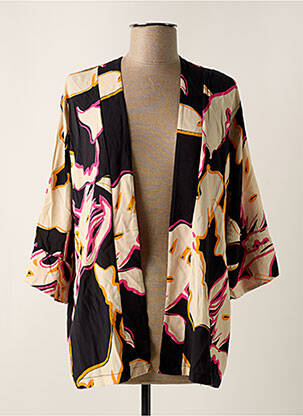 Jachete kimono croială fluidă negru SCORZZO femeie