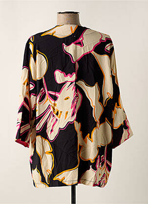 Jachete kimono croială fluidă negru SCORZZO femeie