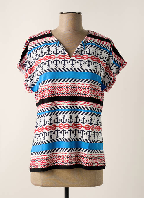 Top alb CHRISTINE LAURE femeie