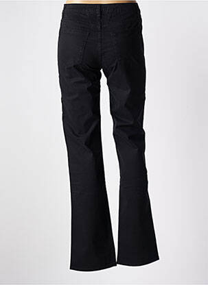 Pantalon drept închidere cu fermoar sub clapetă cu nasturi negru CLOSED femeie