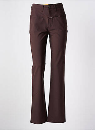 Pantalon slim maro CLOSED femeie