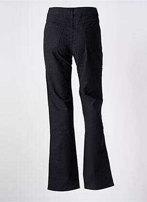 Pantalon drept închidere cu fermoar sub clapetă cu nasturi negru CLOSED femeie