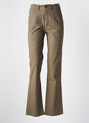 Pantalon drept verde CLOSED femeie