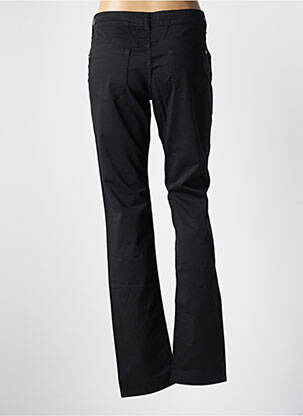 Pantalon drept închidere cu fermoar sub clapetă cu nasturi negru CLOSED femeie
