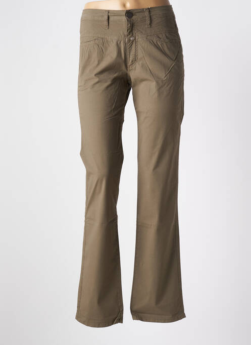 Pantalon drept verde CLOSED femeie