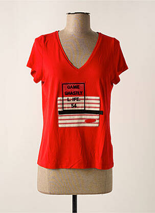 Top roșu POUPÉE CHIC BY MERCEDES DE MIGUEL femeie