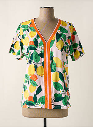 Top galben LEO & UGO femeie