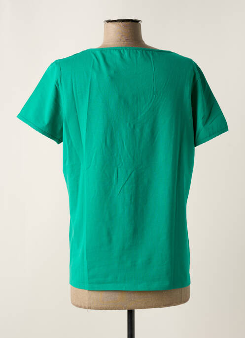 Top verde C'EST BEAU LA VIE femeie