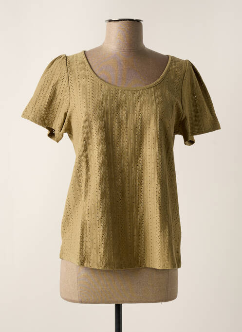 Top verde CREAM femeie