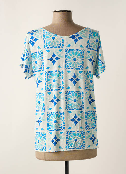 Tricou albastru LEO & UGO femeie