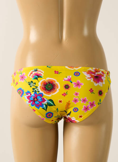 Chiloți de baie galben ANTIGEL femeie