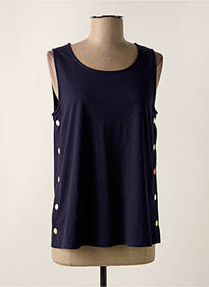 Top albastru SCORZZO femeie