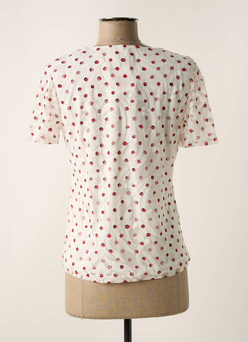 Top alb CHRISTINE LAURE femeie